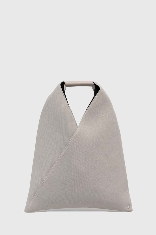 Kabelka MM6 Maison Margiela jednofarebný sivá S54WD0043.P6414
