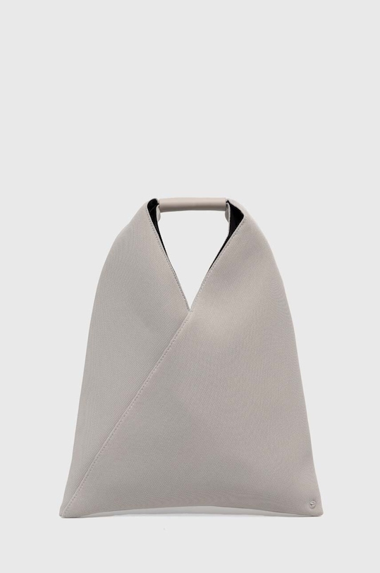 Kabelka MM6 Maison Margiela jednofarebný sivá S54WD0043.P6414