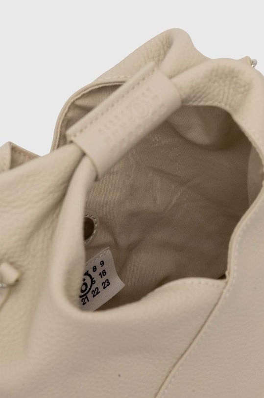 Шкіряна сумочка MM6 Maison Margiela SB6WD0026.P5691 бежевий