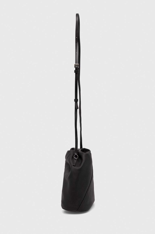 MM6 Maison Margiela poseta de piele SB6WD0026.P5691 negru AW24