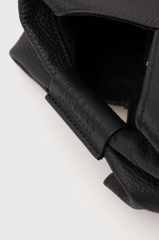 MM6 Maison Margiela poseta de piele negru SB6WD0026.P5691