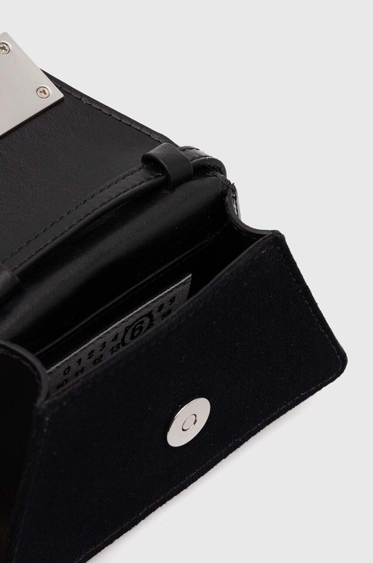 MM6 Maison Margiela borsa a mano in pelle SB5ZI0006.P6642 nero