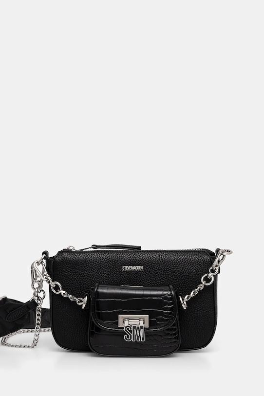 Сумочка Steve Madden Bnaim не вмещает А4 чёрный SM13001550