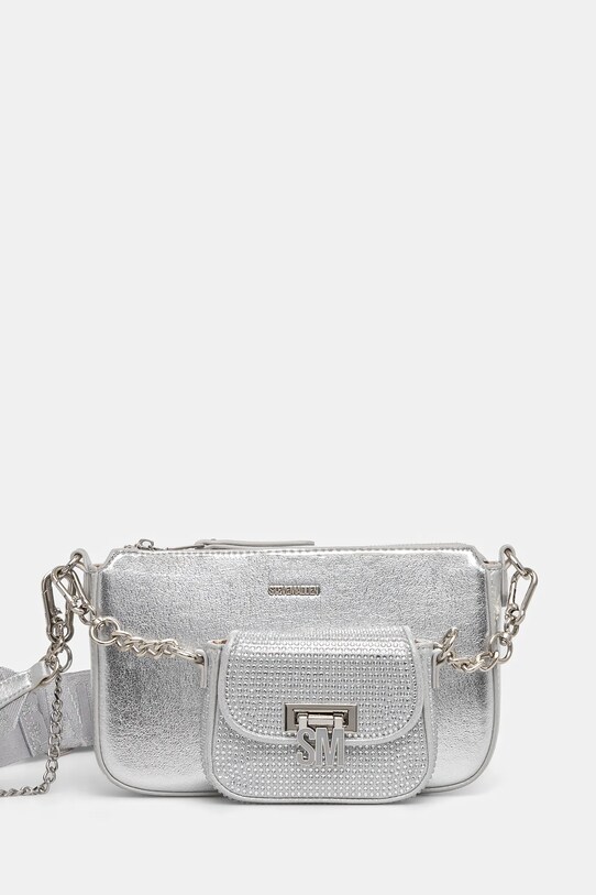 Сумочка Steve Madden Bnaim-R не вміщує А4 срібний SM13001551
