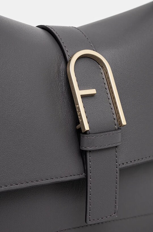 Akcesoria Furla torebka skórzana WB00996.BX2045.2269S szary