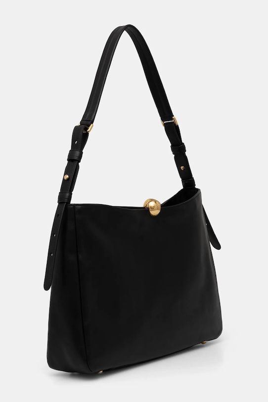 Kožená kabelka Furla WB01365.BX3168.O6000 čierna AW24