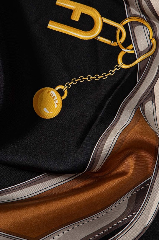 Furla chusta jedwabna WT00021.BX3395.3446S czarny AW24