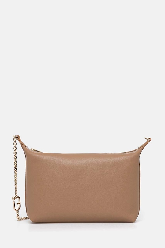 Kožna torba Furla bez uzorka bež WE00662.BX3104.YU500
