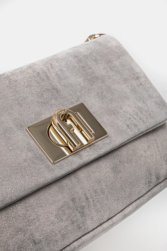 Doplňky Semišová kabelka Furla BAFKACO.BX3355.Y3000 šedá