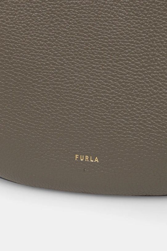 Furla torebka skórzana zielony WB01358.BX0176.2810S