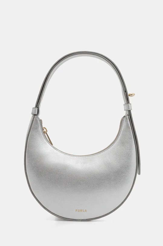 Шкіряна сумочка Furla лицьова шкіра срібний WE00649.BX2658.Y3000