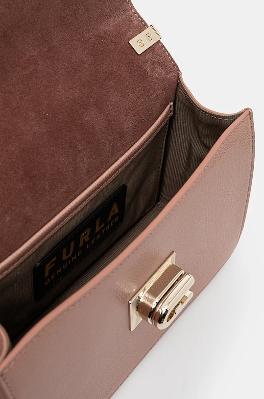 Kožená kabelka Furla BAFKACO.ARE000.3378S béžová