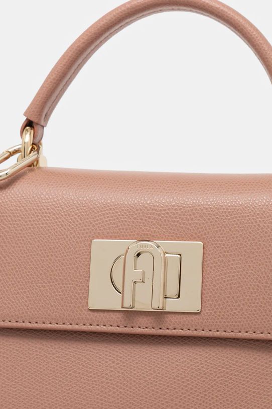 Furla torebka skórzana różowy WB00109.ARE000.3378S