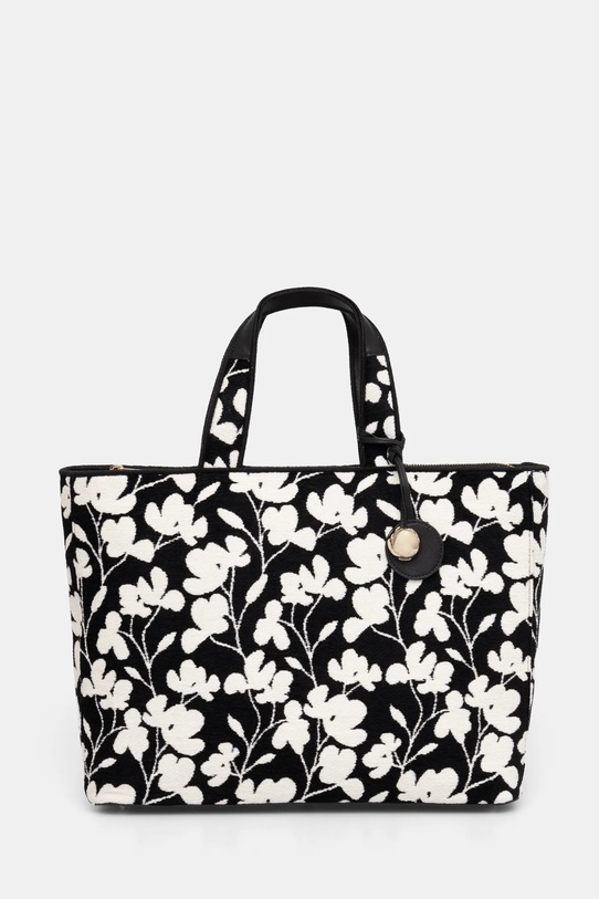 Kabelka Furla vzorovaný čierna WB01407.BX3343.TON00