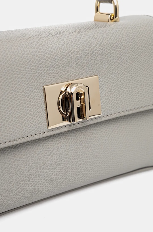 Furla poseta de piele WE00423.ARE000.3291S gri