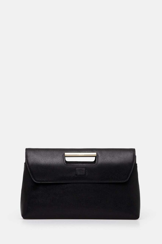 Kožna pismo torba Furla bez uzorka crna WE00644.BX3104.O6000