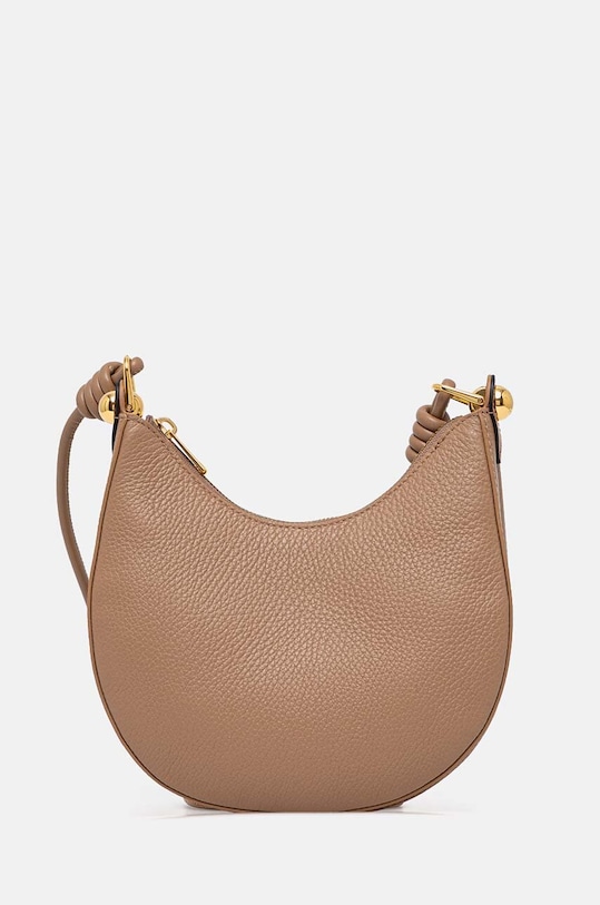 Kožna torba Furla bez uzorka bež WE00648.HSF000.YU500