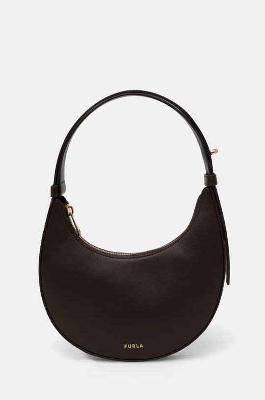 Kožená kabelka Furla usňová koža hnedá WE00649.AX0733.2460S