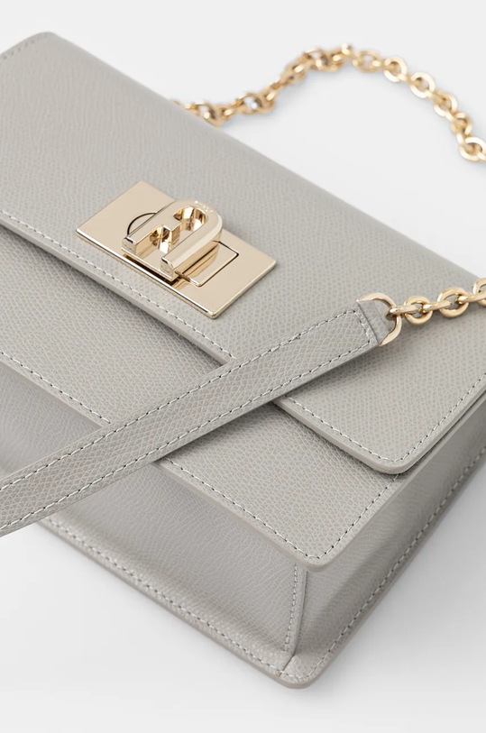 Кожаная сумочка Furla серый BAFKACO.ARE000.3291S