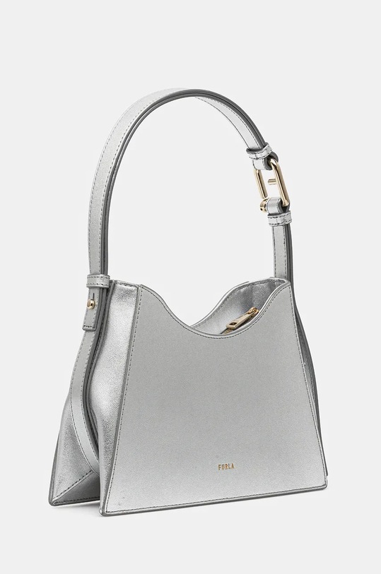 Furla poseta de piele WE00661.BX2658.Y3000 argintiu AW24