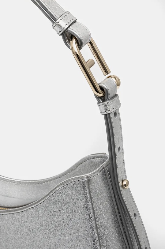 Furla poseta de piele argintiu WE00661.BX2658.Y3000