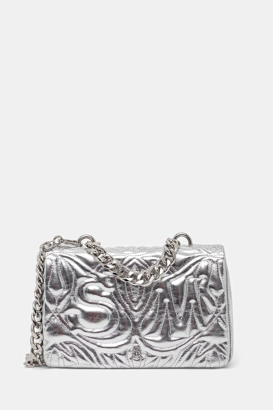 Τσάντα Steve Madden Bnotable ασημί SM13001564