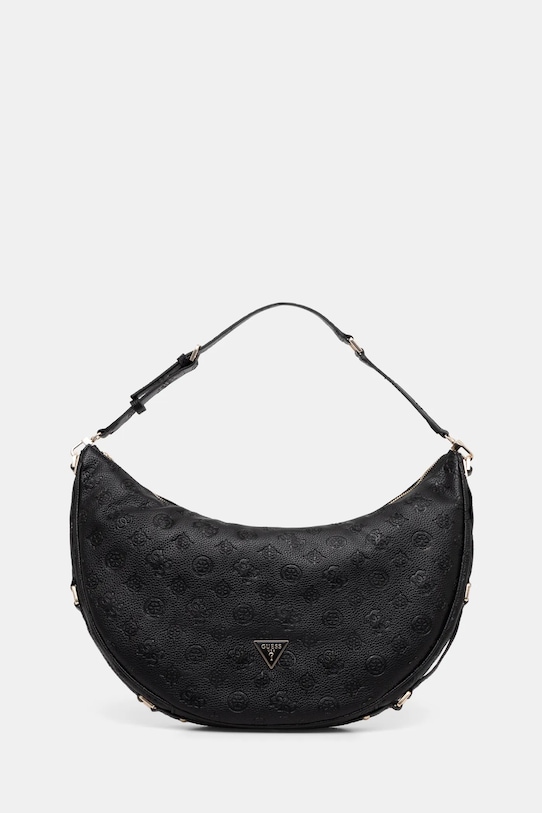 Τσάντα Guess CRESIDIA απομίμηση λείου δέρματος μαύρο HWPG93.49030