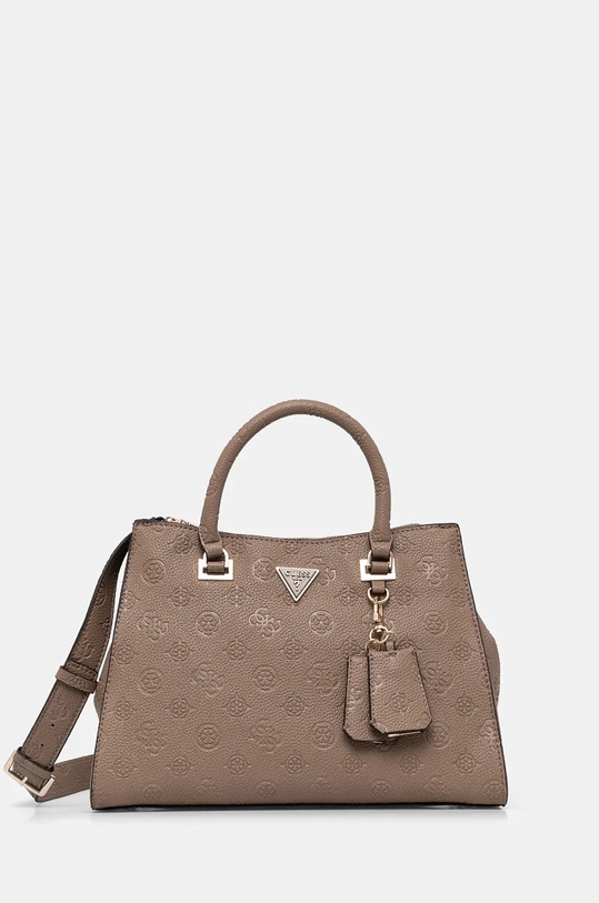 Kabelka Guess CRESIDIA jednofarebný hnedá HWPG93.49070