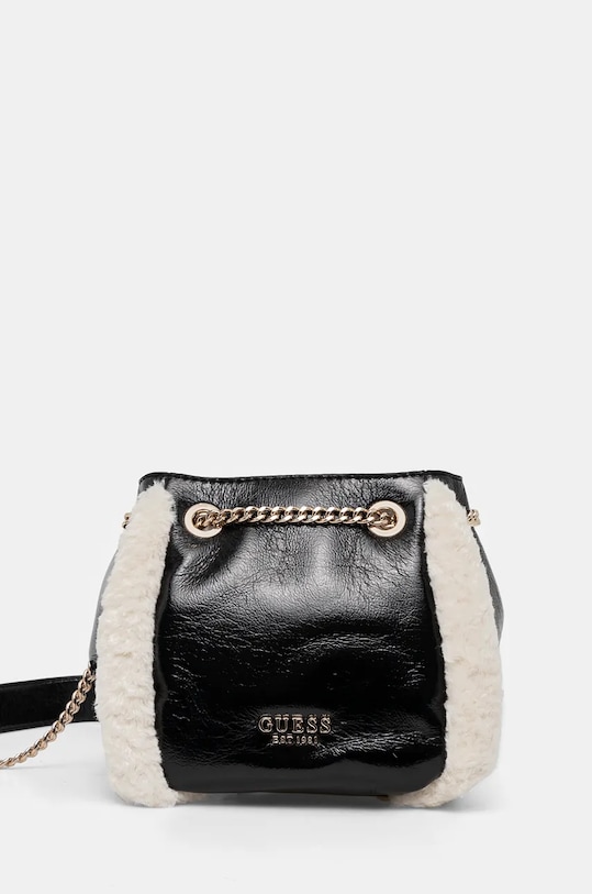 Kabelka Guess DAVIKA jednofarebný čierna HWTG94.97040