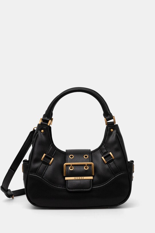 Kabelka Guess jednofarebný čierna HWBB93.34050