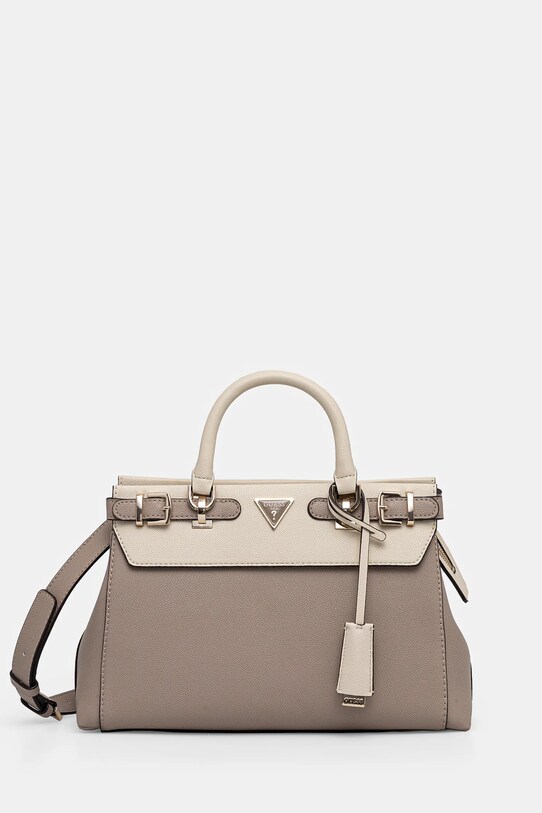 Чанта Guess не побира А4 бежов HWEBG9.51105