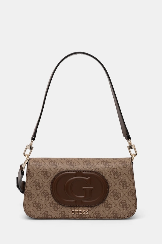 Kabelka Guess imitácia kože hnedá HWESG9.51320