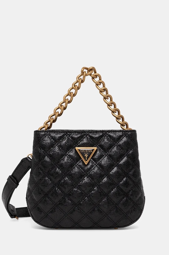 Kabelka Guess EIRE hladký černá HWQK95.15010