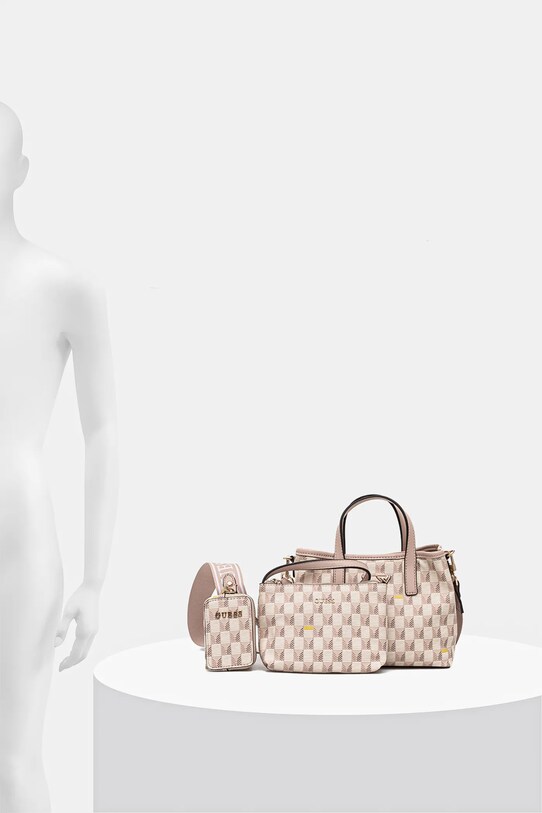 Τσάντα Guess HWJT93.44750 ροζ