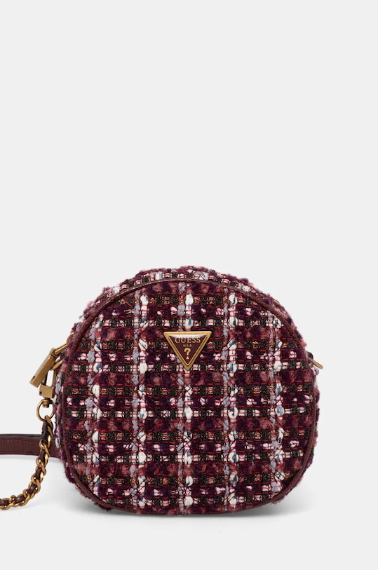 Kabelka Guess GIULLY textilní burgundské HWCT87.48700