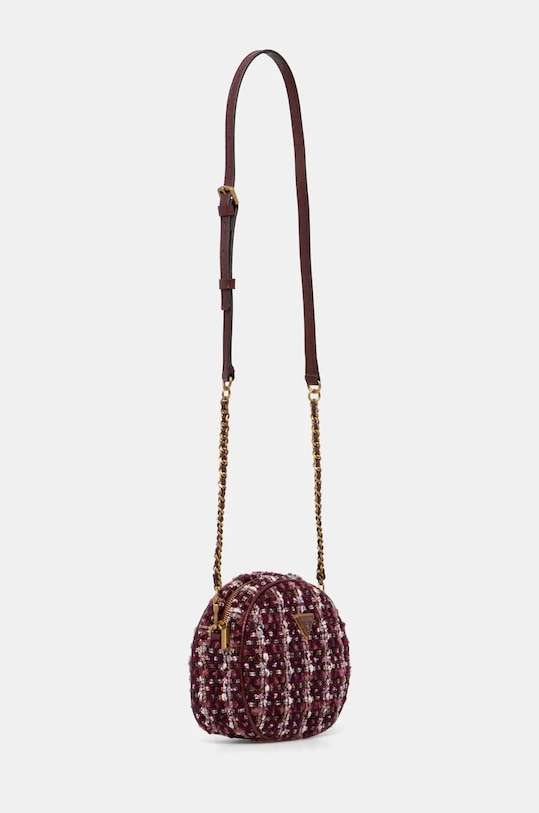 Kabelka Guess GIULLY HWCT87.48700 burgundské AW24