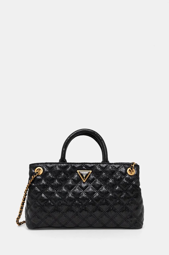 Kabelka Guess GIULLY hladký černá HWQK87.48090