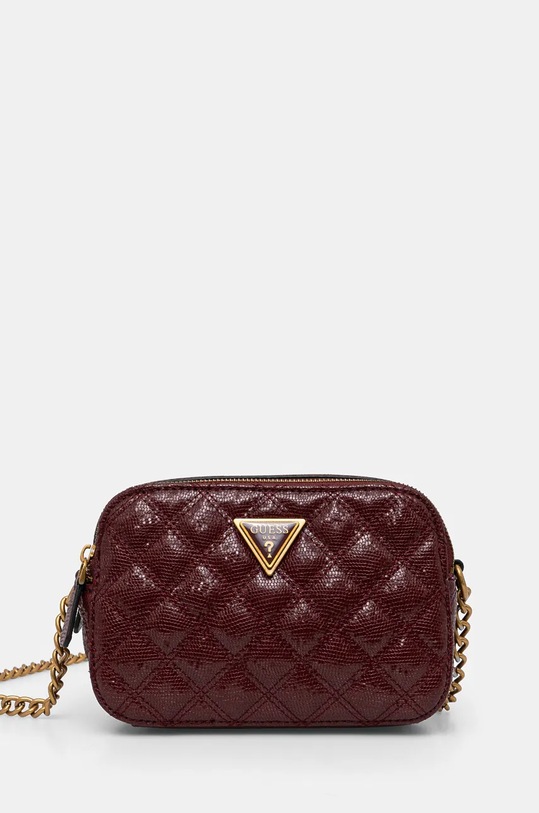 Kabelka Guess GIULLY jednofarebný burgundské HWQK87.48140