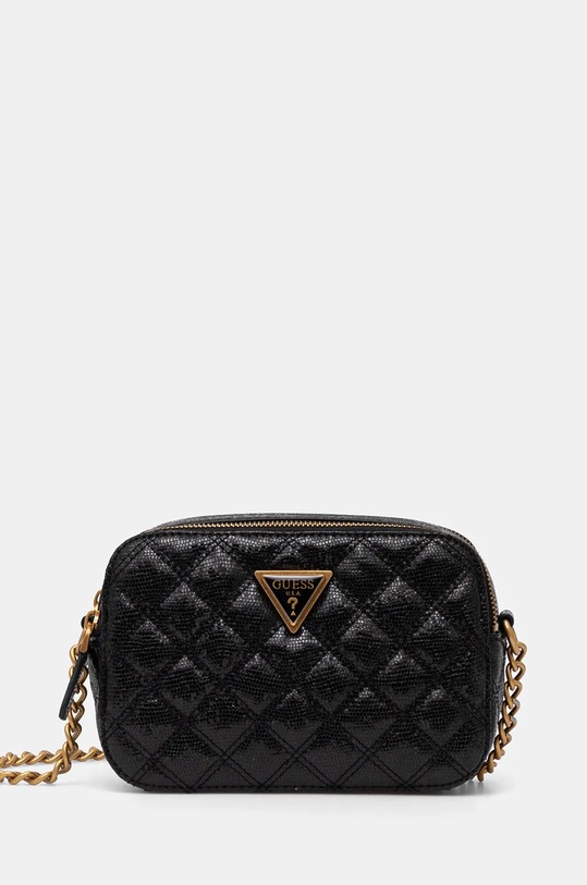 Kabelka Guess GIULLY hladký černá HWQK87.48140