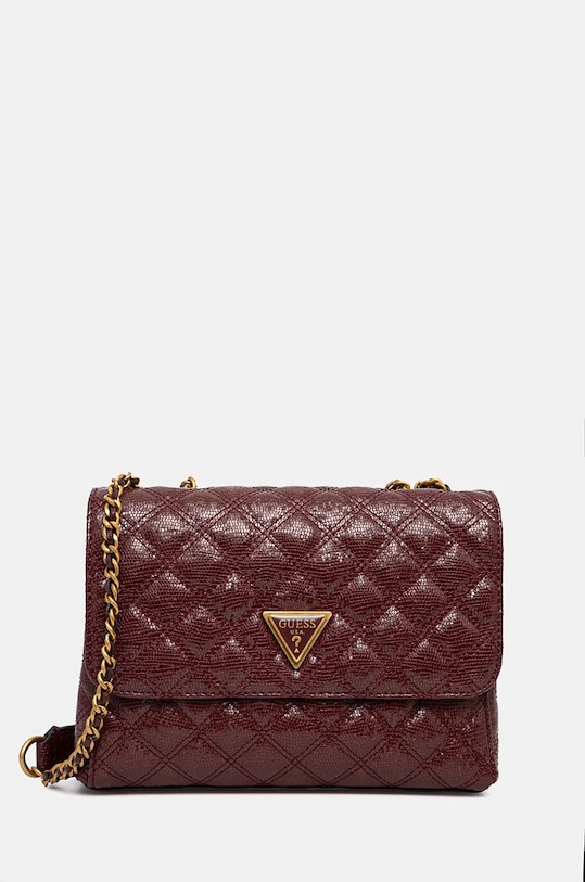 Чанта Guess GIULLY не побира А4 бордо HWQK87.48200