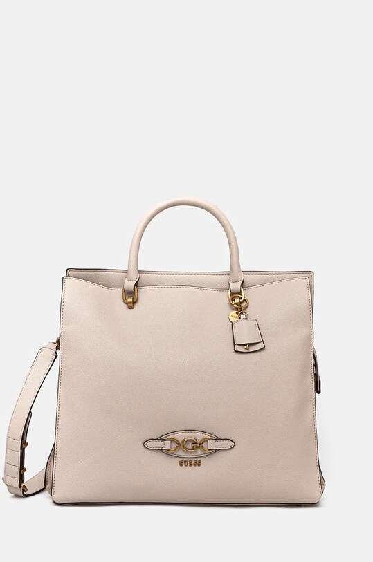 Guess torebka MALVA aplikacja beżowy HWBB94.94070