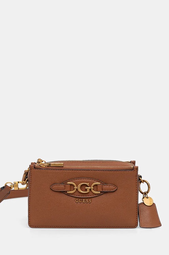 Kabelka Guess MALVA jednofarebný hnedá HWBB94.94120