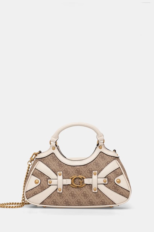 Kabelka Guess MINTHA vzorovaný béžová HWSG93.48050