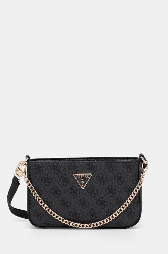 Τσάντα Guess NOELLE με μοτίβο γκρί HWBG78.79720
