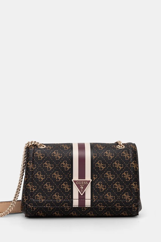 Kabelka Guess NOELLE nášivka hnedá HWQS78.79210