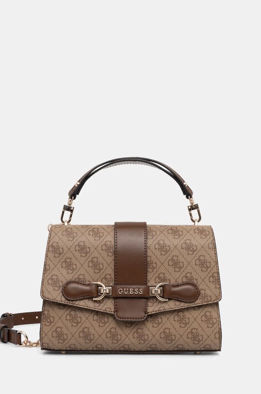 Guess torebka NOLANA nie mieści A4 brązowy HWSG95.00200