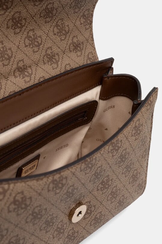 Guess torebka NOLANA HWSG95.00200 brązowy