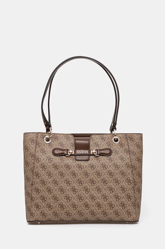 Kabelka Guess NOLANA imitácia kože hnedá HWSG95.00250