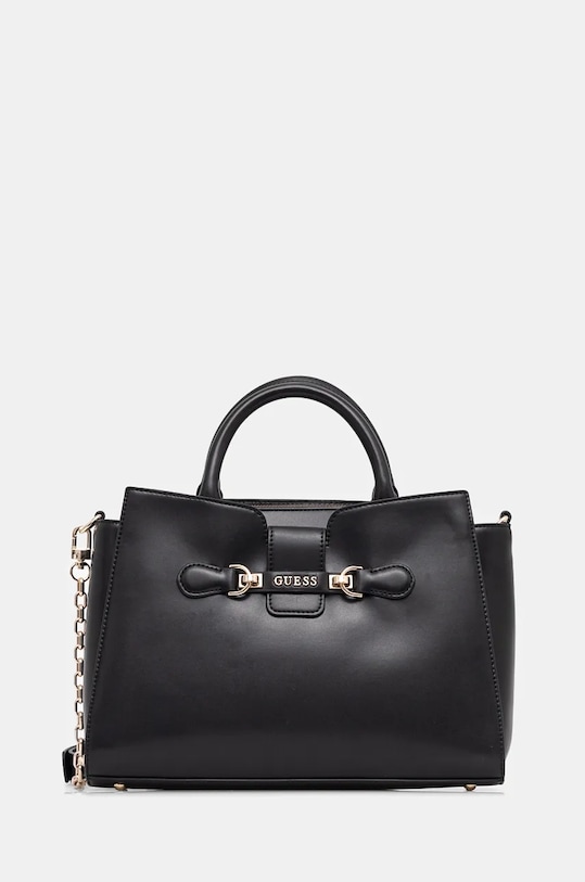 Kabelka Guess NOLANA hladký černá HWVG95.00060