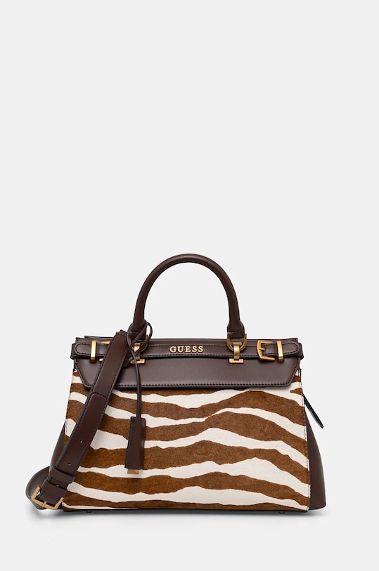 Kabelka Guess SESTRI vzorovaný hnedá HWZB89.85050